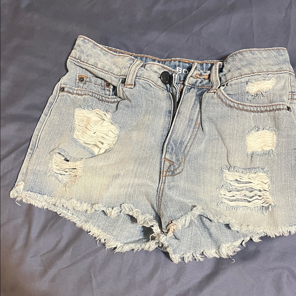 Distressed Denim Women Shorts BDG urban outfitters high waisted shorts shorts